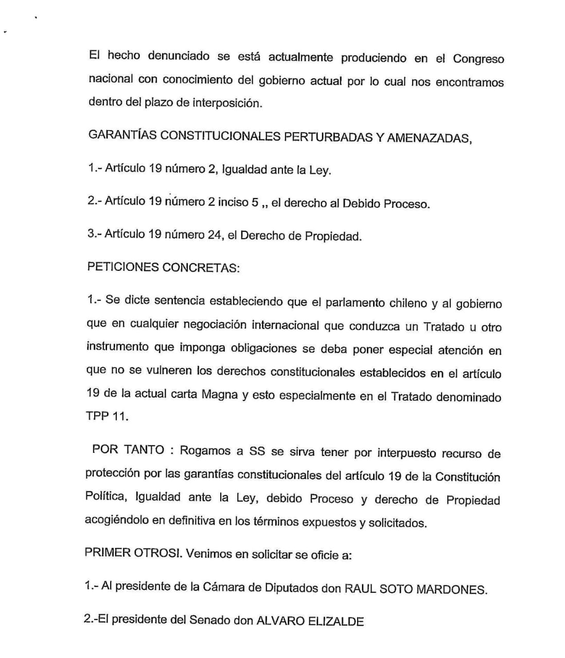 Corte De Apelaciones Declara Inadmisible Recurso De Protecci N Que