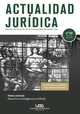 Presentación de la edición número 50 de la Revista Actualidad Jurídica UDD.