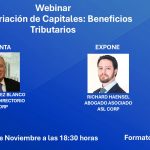 ASL CORP invita a Webinar: Repatriación de capitales: Beneficios Tributarios.