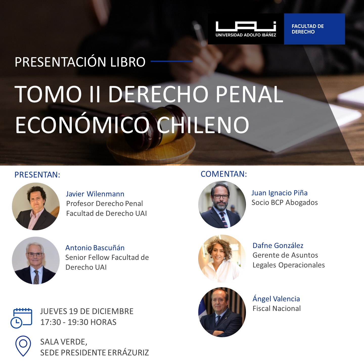 Presentación: Tomo II Derecho Penal Económico Chileno.